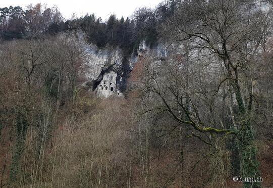 Rovine del Castello delle Grotte di Wichenstein
