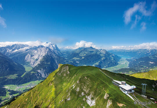 Sonnenweg Hasliberg-Meiringen:Planplatte cheese dairy